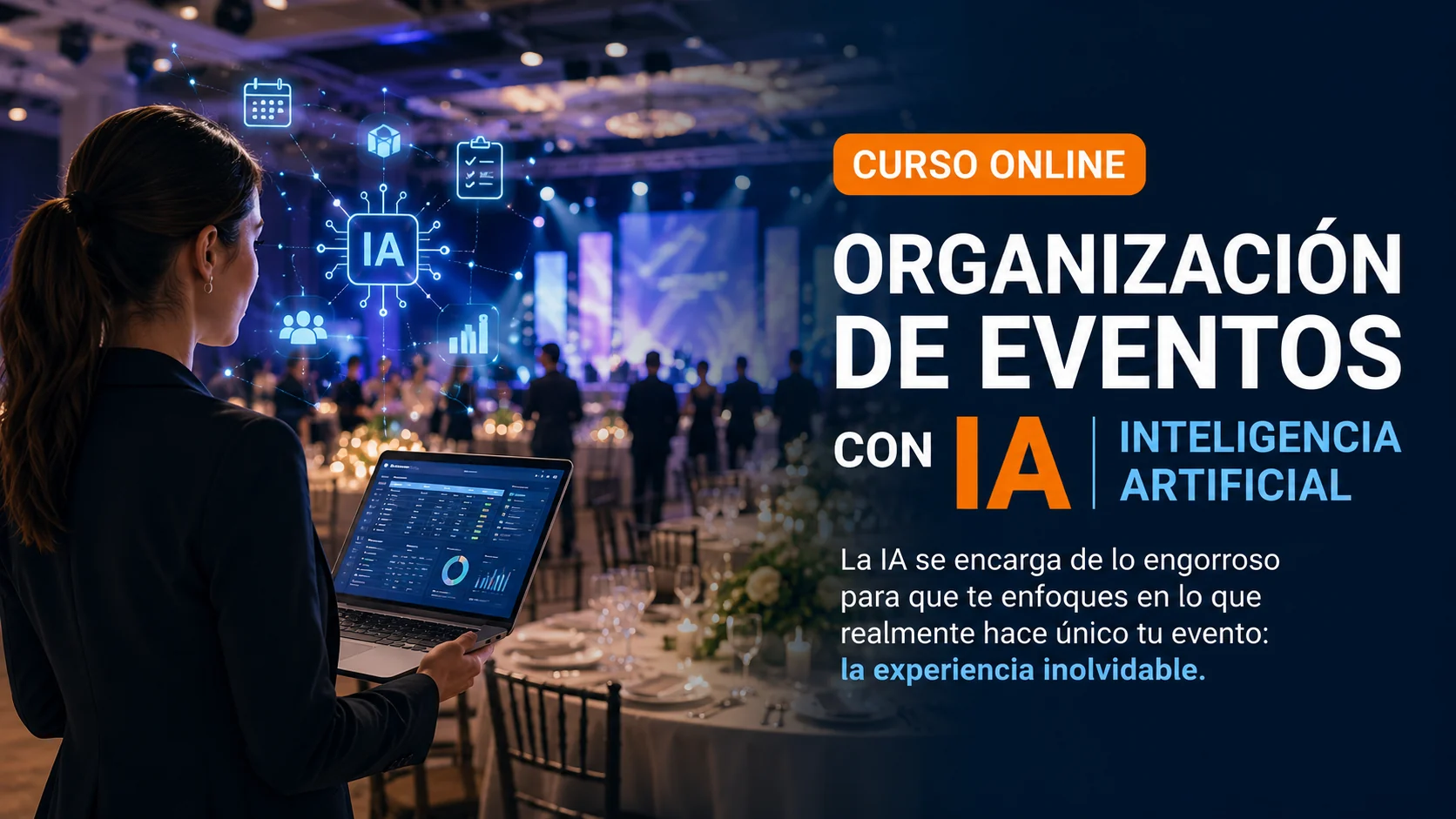 Curso Online de Organización de Eventos con Inteligencia Artificial 2026