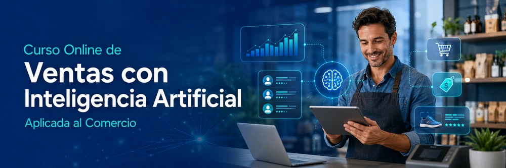 Curso Online de Ventas con Inteligencia Artificial Aplicada al Comercio