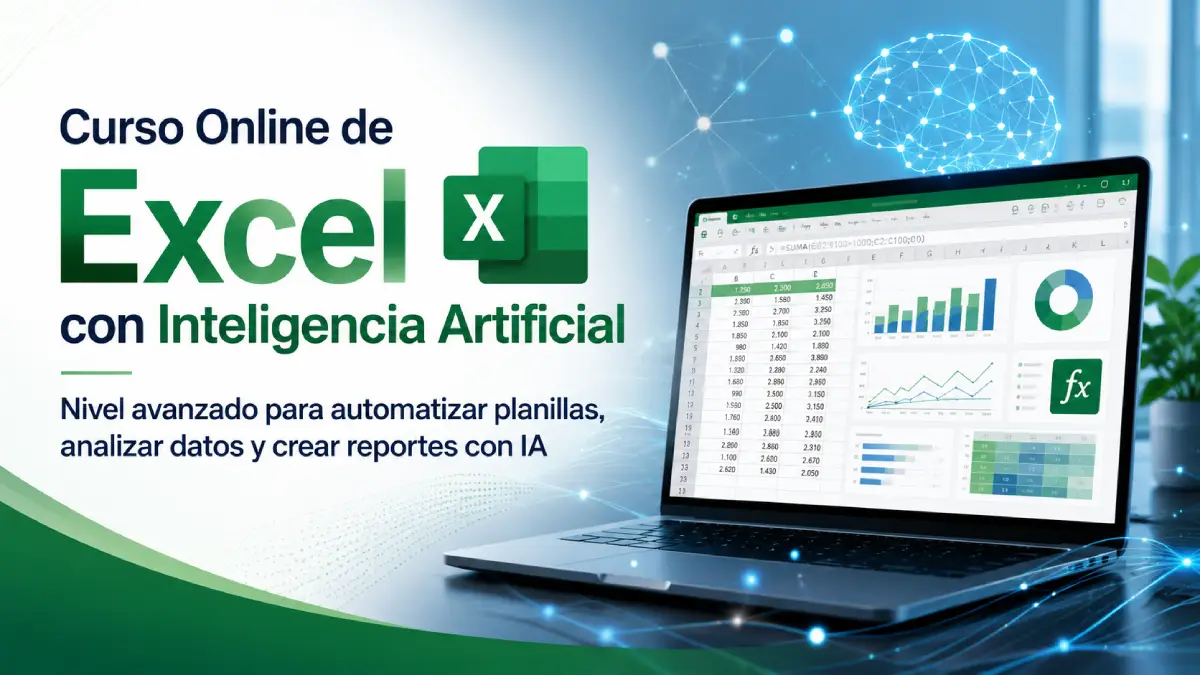 Curso Online Avanzado de Excel con Inteligencia Artificial